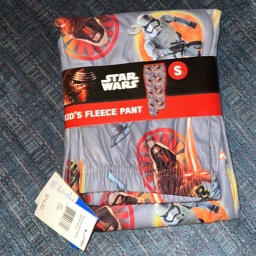 BOGO💙💙 Small 6/7 Star Wars pajama pants